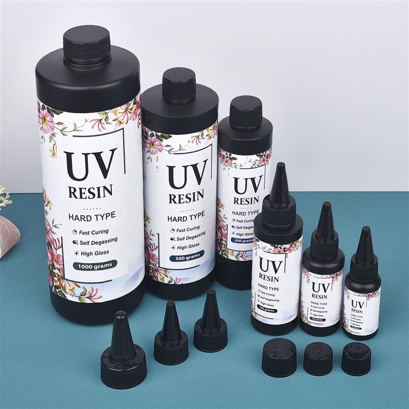 Resin Art Uv - Твердый УФ-клей для смолы, прозрачный Ультрафиолетовый
