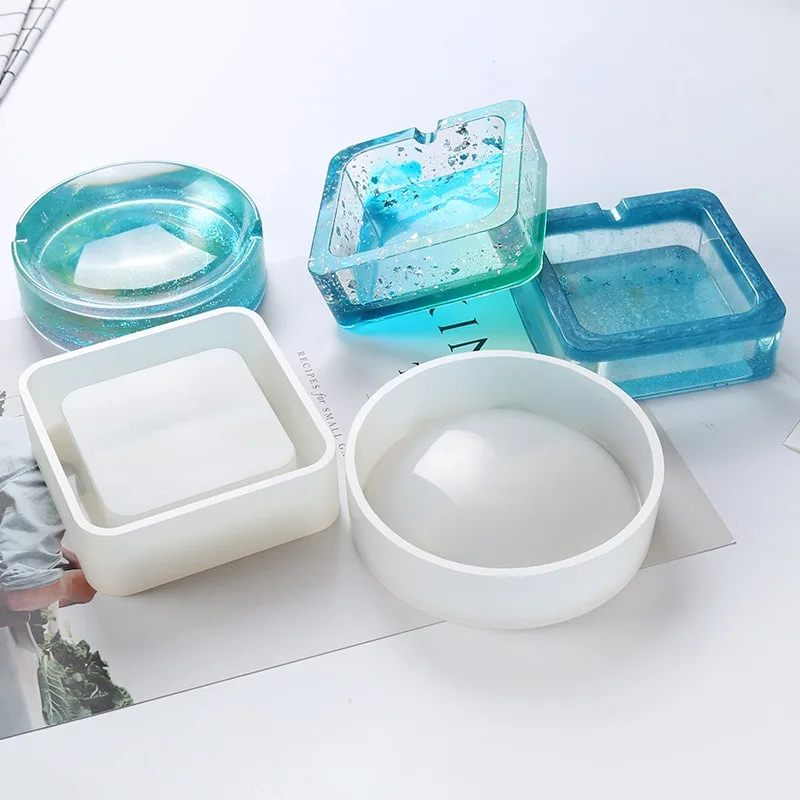 Resin Art Uv - Силиконовая форма для пепельницы, смоляная форма,