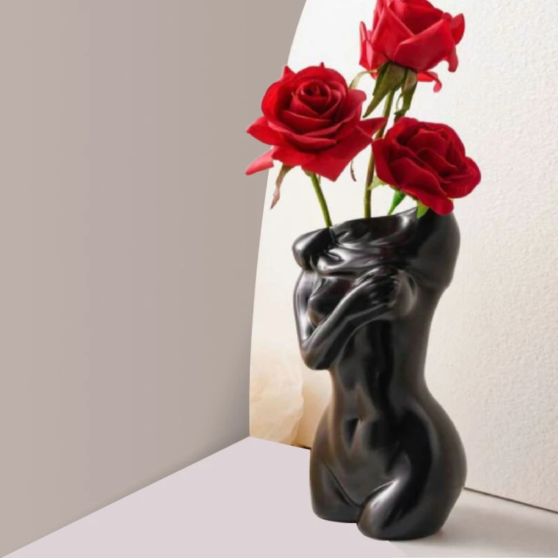 Resin Art Instagram - Скандинавская полимерная ваза Instagram, керамическая искусство,