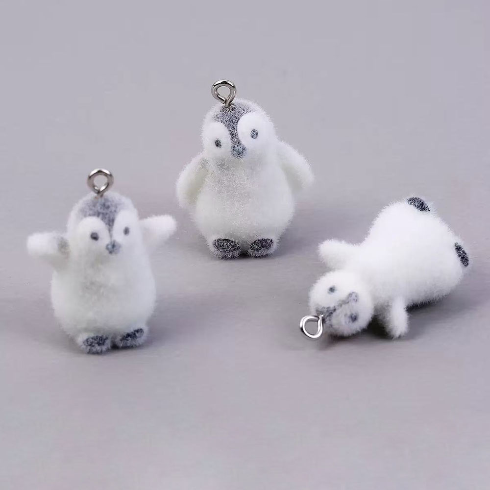 Resin Art Notes - 5 шт. флокированные маленькие подвески в