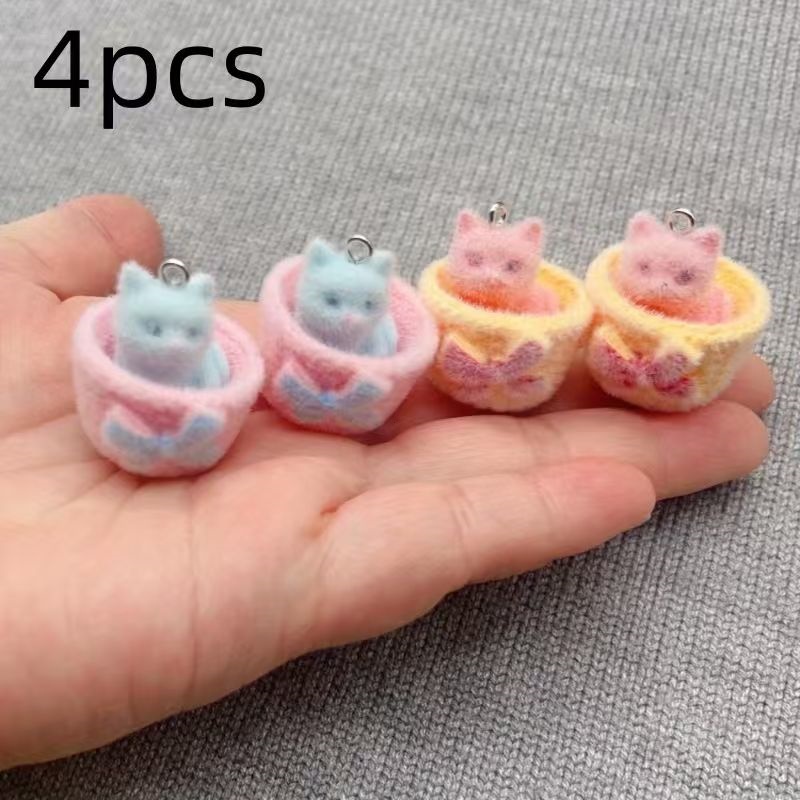 4 шт. 3D-подвески в виде кошек – обзор и цена Resin Art Notes