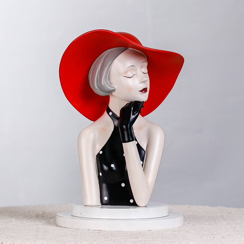Скульптура девушки в стиле Ins – обзор и цена Resin Art Instagram