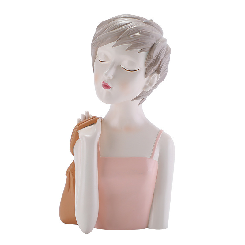 Скульптура девушки в стиле Ins – обзор и цена Resin Art Instagram