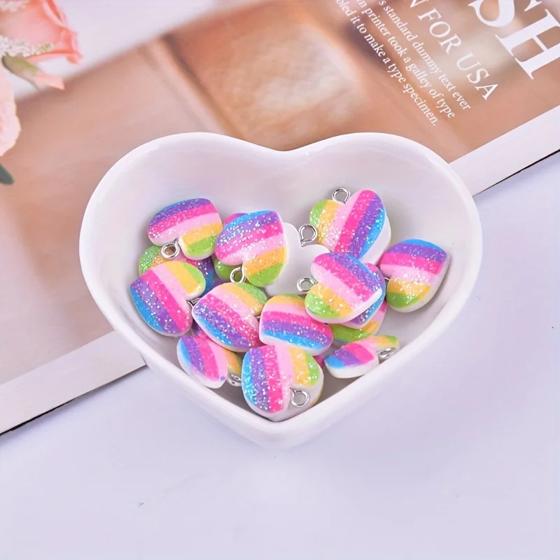 10 шт. разноцветных подвесок в – обзор и цена Resin Art Notes