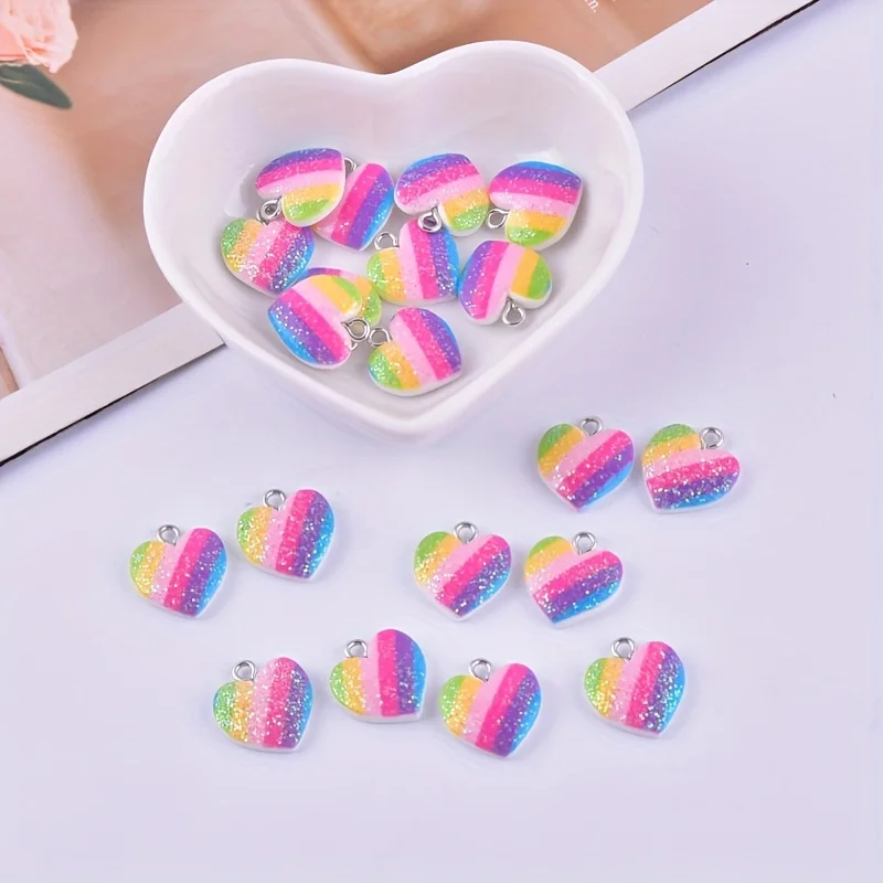 10 шт. разноцветных подвесок в – обзор и цена Resin Art Notes