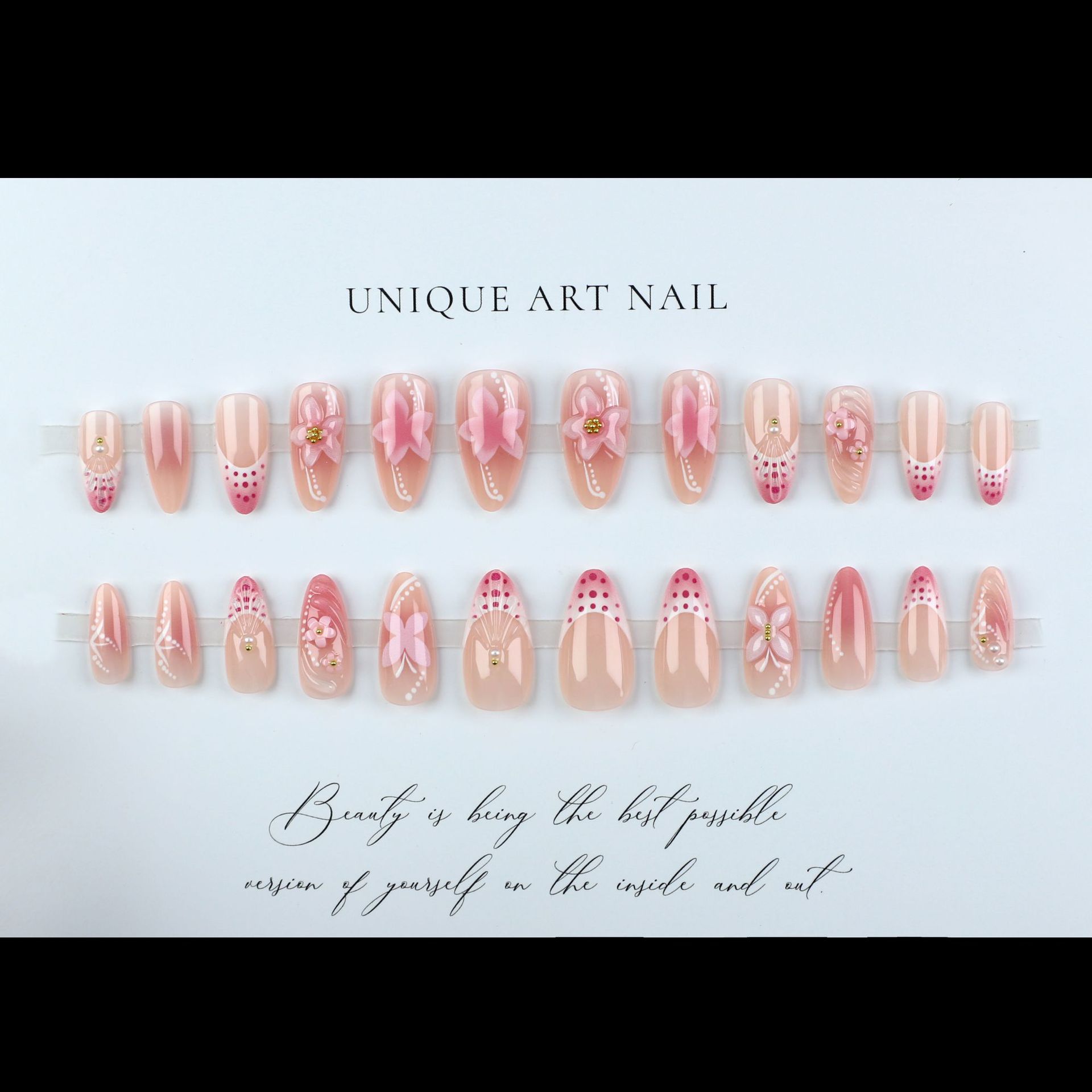 Наклейки для ногтей в стиле In – обзор и цена Resin Art Instagram