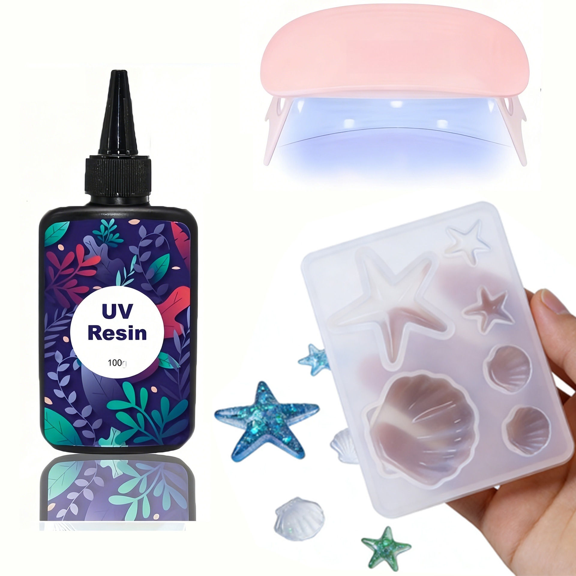 Силиконовая форма для изготовл – обзор и цена Resin Art Uv