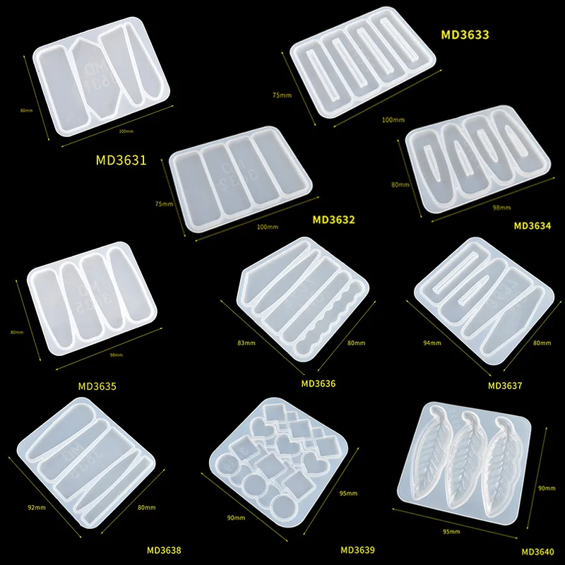 Силиконовая форма для заколки  – обзор и цена Resin Art Uv