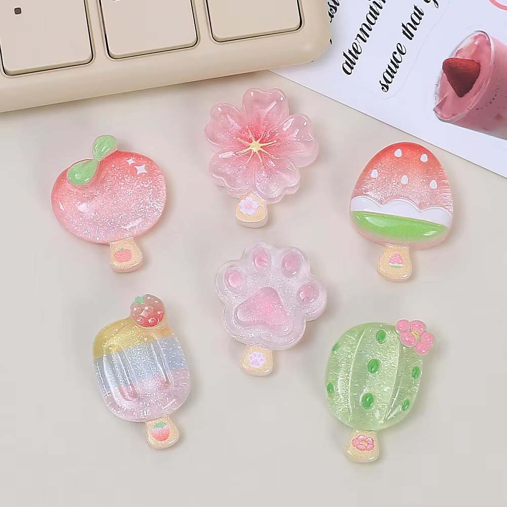 10 шт. милых прозрачных летних – обзор и цена Resin Art Phone Case